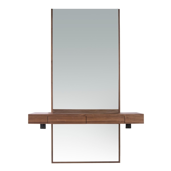 Консоль с зеркалом 3235/ MR2202 из орехового дерева от интернет-магазина IDODOM.RU