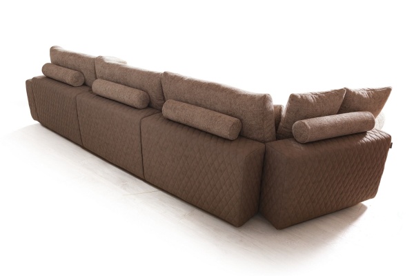 Aldo угловой модульный диван с терминальным шезлонгом от интернет-магазина IDODOM.RU