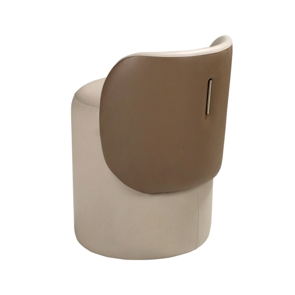 Пуф 5187 из экокожи в норковом и коричневом цветах от интернет-магазина IDODOM.RU