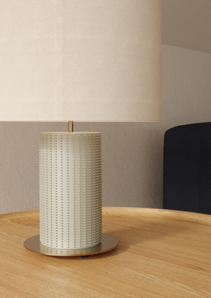 Настольная лампа Dab золотой металл с абажуром 801021/35 от интернет-магазина IDODOM.RU