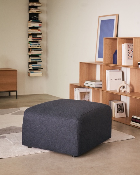 Neom Подставка для ног синего цвета 75 x 64 см от интернет-магазина IDODOM.RU