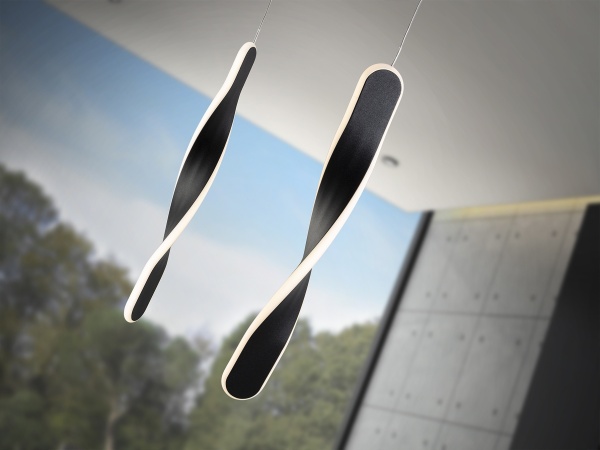 Подвесной светильник Twist 1L черный от интернет-магазина IDODOM.RU