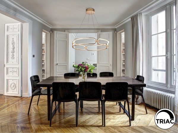 Подвесной светильник Colette 60Ø розовое золото от интернет-магазина IDODOM.RU