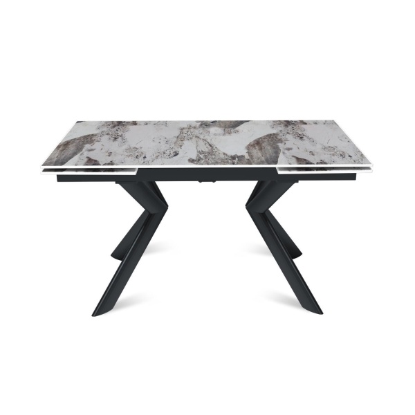 Стол раскладной Bridge (140+40+40), керамика глянцевая Pandora от интернет-магазина IDODOM.RU