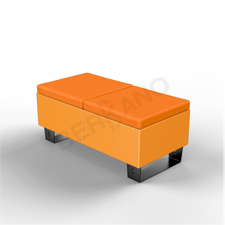 Скамейка Brick 120 Orange, Orange