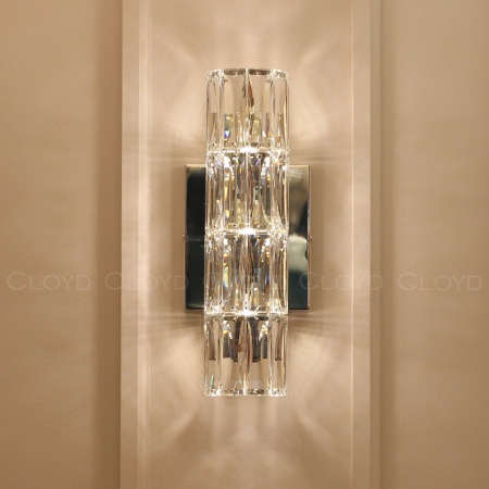 Бра Cloyd EPICURE W3 / выс. 30 см - хром (арт.20260) от интернет-магазина IDODOM.RU