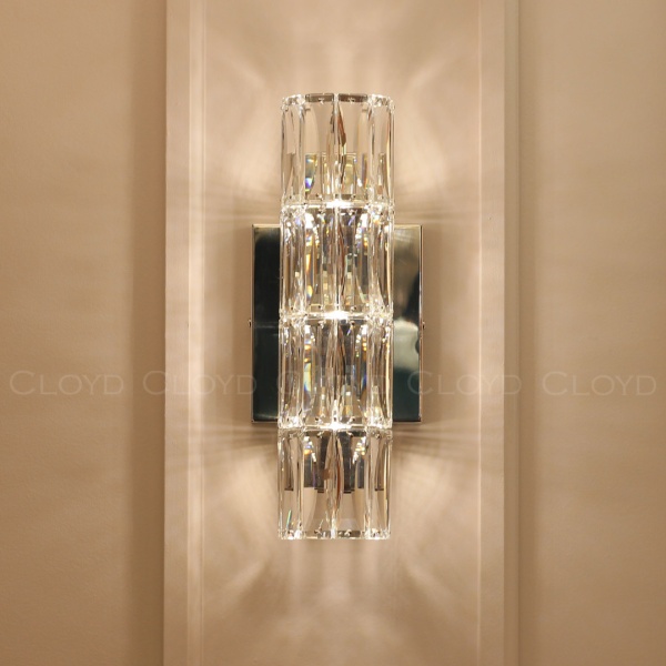 Бра Cloyd EPICURE W3 / выс. 30 см - хром (арт.20260) от интернет-магазина IDODOM.RU