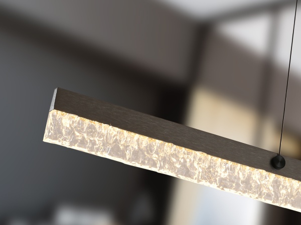 IXIAS Подвесной светильник темно-серый, прозрачный от интернет-магазина IDODOM.RU