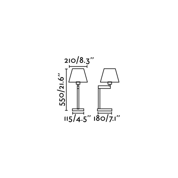 Настольная лампа Artis Bronze от интернет-магазина IDODOM.RU