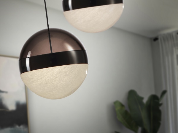 Подвесной светильник Orbes1L D12 черный хром от интернет-магазина IDODOM.RU