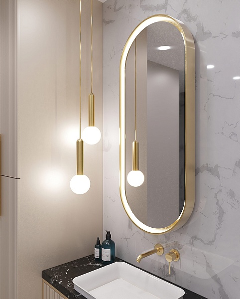 Зеркало овальное Varket Drom 1 от интернет-магазина IDODOM.RU