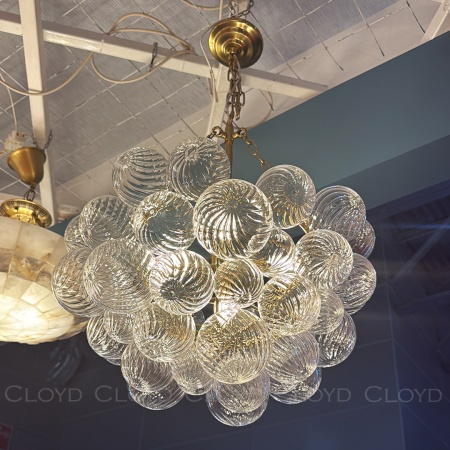 Люстра Cloyd MORRA C9 / Ø60 см - латунь (арт.11639) от интернет-магазина IDODOM.RU