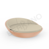 Шезлонг Riviera Terracotta, Bone Brown