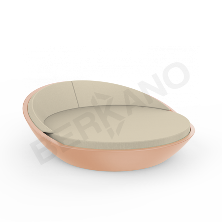 Шезлонг Riviera Terracotta, Bone Brown