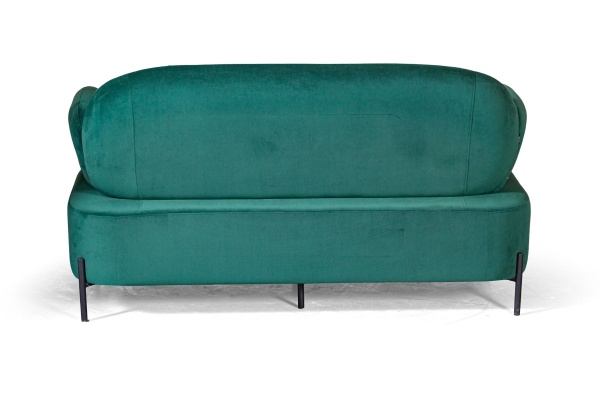 Диван Dandy двухместный, бархат зеленый 19 от интернет-магазина IDODOM.RU