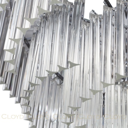 Люстра Cloyd EVOLUTE-A C18 / Ø80 см - хром (арт.10572) от интернет-магазина IDODOM.RU