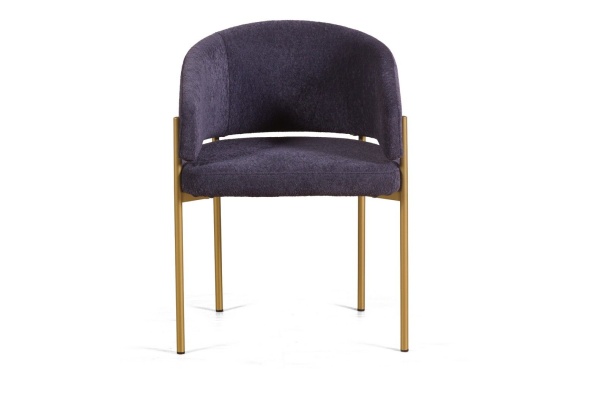 Стул Nicol, мех Plush 16 mistic  / опоры шампань от интернет-магазина IDODOM.RU