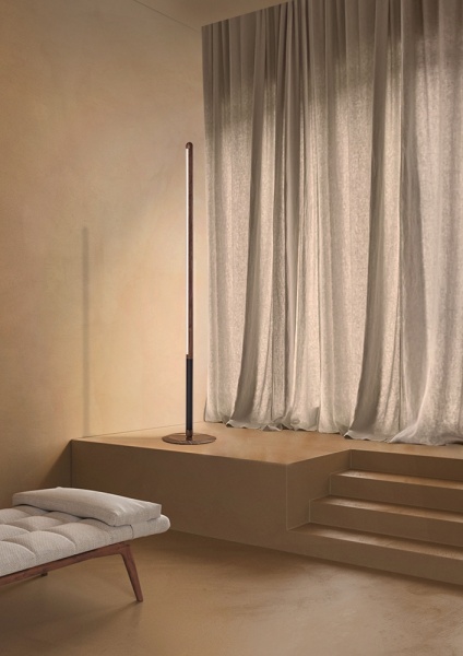 Торшер Linea Uno Walnut-Black от интернет-магазина IDODOM.RU