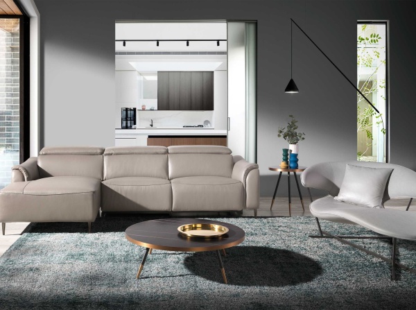 Круглый журнальный столик из стали и керамики CT1015-1AA /2069 от интернет-магазина IDODOM.RU