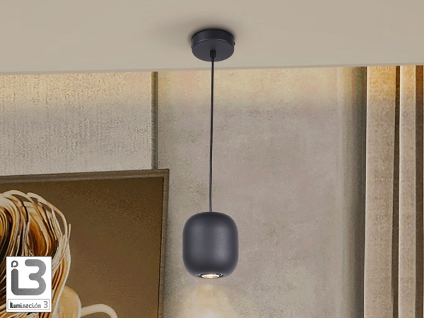 Nimes Подвесной светильник 1L черный от интернет-магазина IDODOM.RU