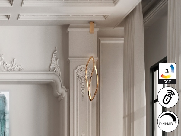 Adele Подвесной светильник небольшой розовое золото от интернет-магазина IDODOM.RU