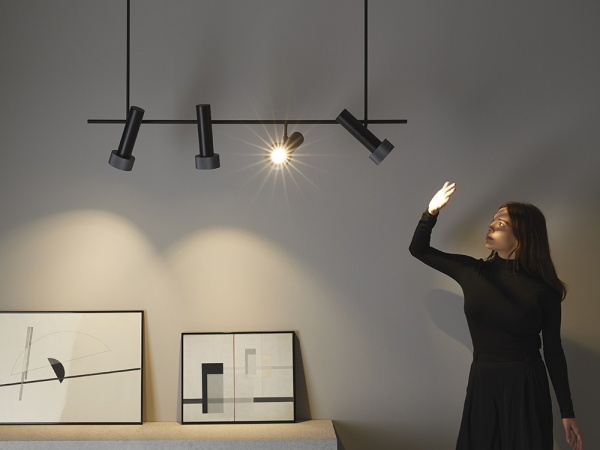 Подвесной светильник Focus 4L черный - антрацит от интернет-магазина IDODOM.RU