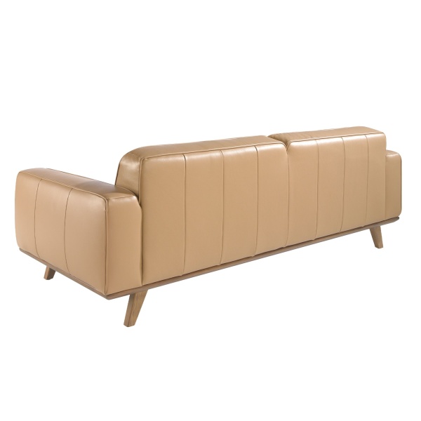 Диван 3-х местный 6120/5606-3P-M5668 с обивкой из стеганой кожи от интернет-магазина IDODOM.RU