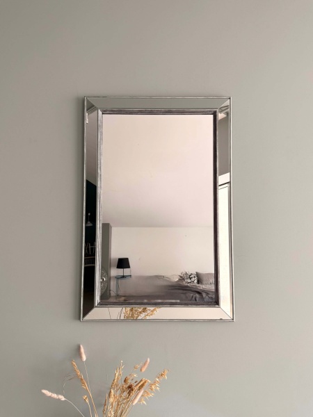 Зеркало Miriada mini silver от интернет-магазина IDODOM.RU