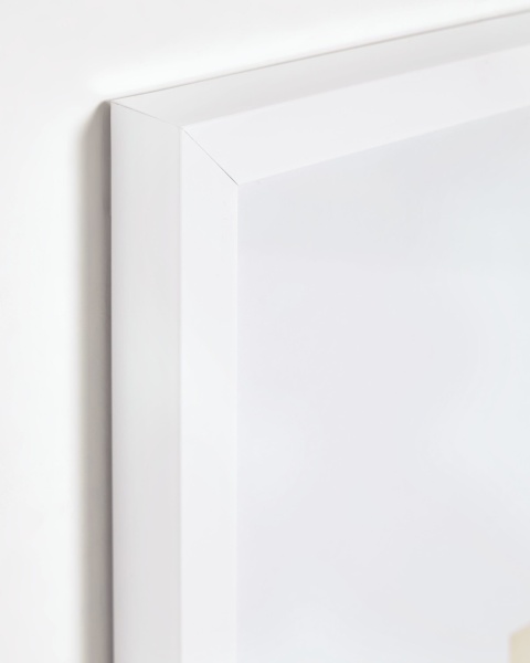 Картина Fedra бело-бежевая с лицами в очках 50 х 70 см от интернет-магазина IDODOM.RU