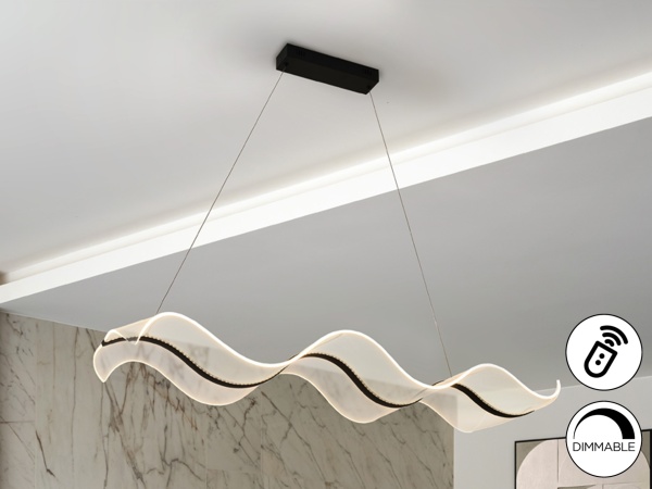 Подвесной светильник Olas черный от интернет-магазина IDODOM.RU