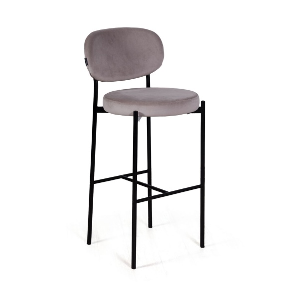 Стул барный Mason, бархат светло-серый 26 от интернет-магазина IDODOM.RU