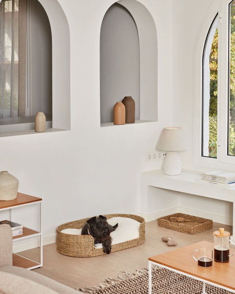 Fliicker storage tray for pet accessories made from natural fibres от интернет-магазина IDODOM.RU