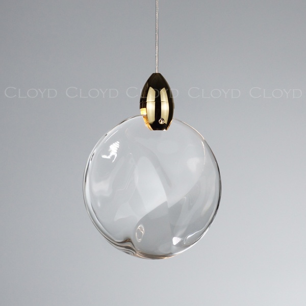 Подвесной светильник Cloyd GLOCK-B P1 / Ø12 см - золото (арт.11624) от интернет-магазина IDODOM.RU