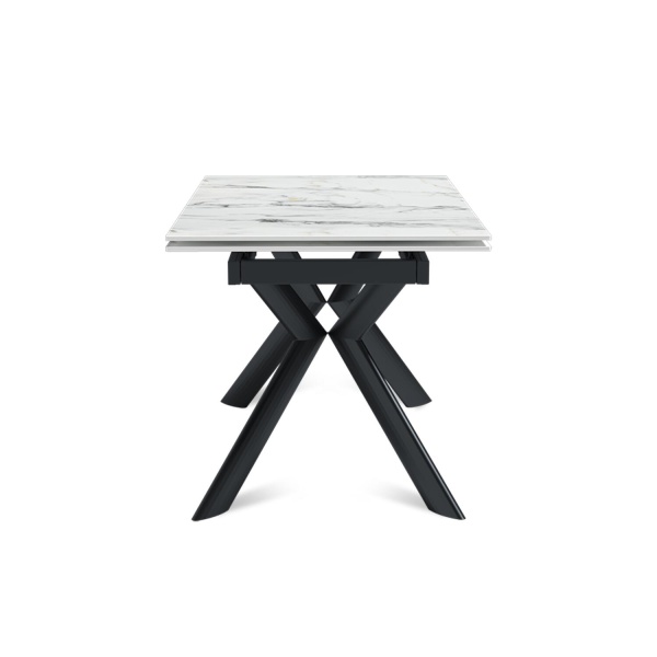 Стол раскладной Bridge (120+30+30), керамика глянцевая Ice Jade от интернет-магазина IDODOM.RU