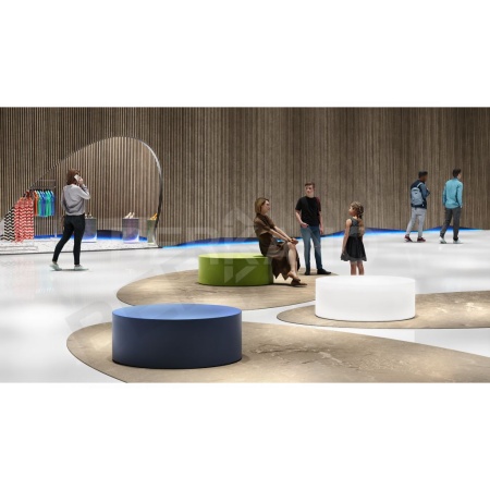 Скамейка Rondo Snow White от интернет-магазина IDODOM.RU