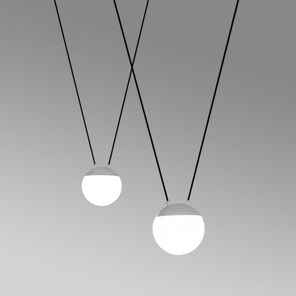 Люстра Mine 2L белая от интернет-магазина IDODOM.RU