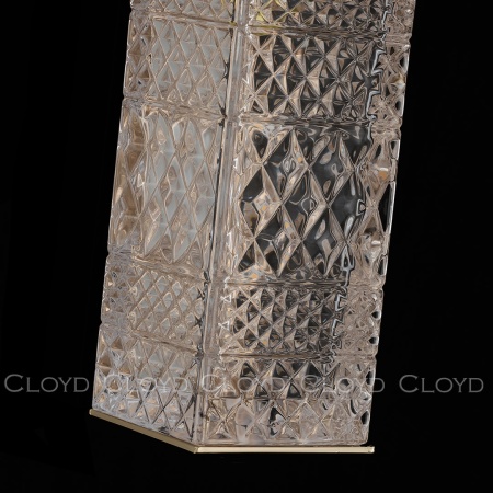 Подвесной светильник Cloyd PROMENADE P1 / шир. 8 см - золото (арт.11526) от интернет-магазина IDODOM.RU