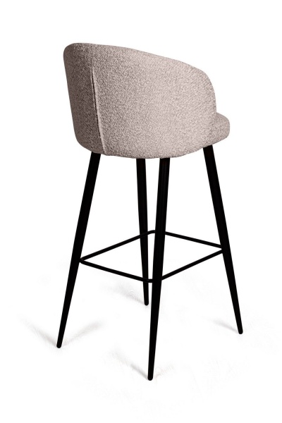 Стул полубарный Vito, букле бежевый / опора конус от интернет-магазина IDODOM.RU