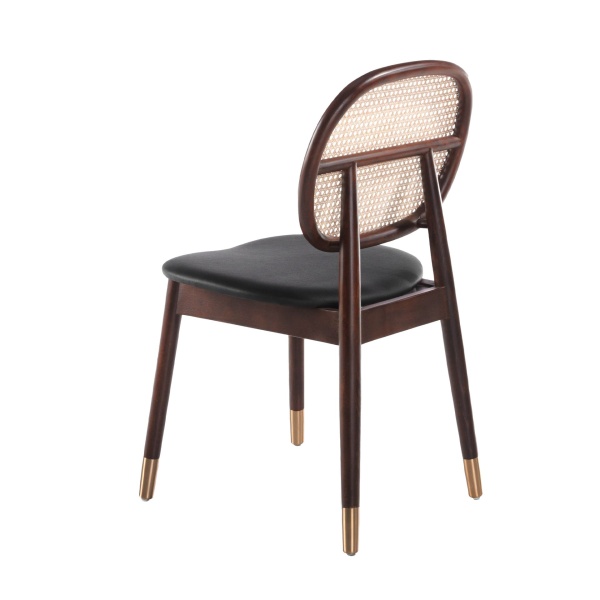 Стул DC1599 /4093 из экокожи и ротанга от интернет-магазина IDODOM.RU