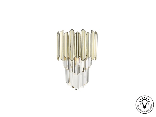 Бра Tiara 1L хром-золотой от интернет-магазина IDODOM.RU