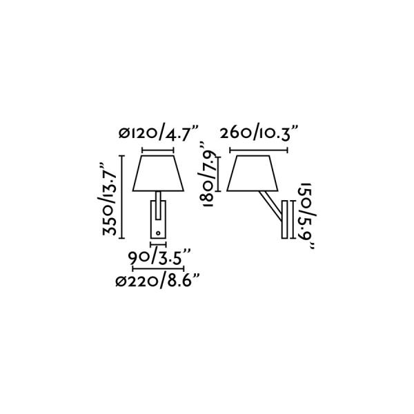 Бра белое Moma от интернет-магазина IDODOM.RU