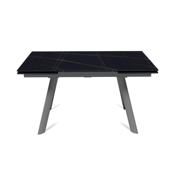 Стол раскладной Stone (140+40+40), керамика матовая Black Gold от интернет-магазина IDODOM.RU