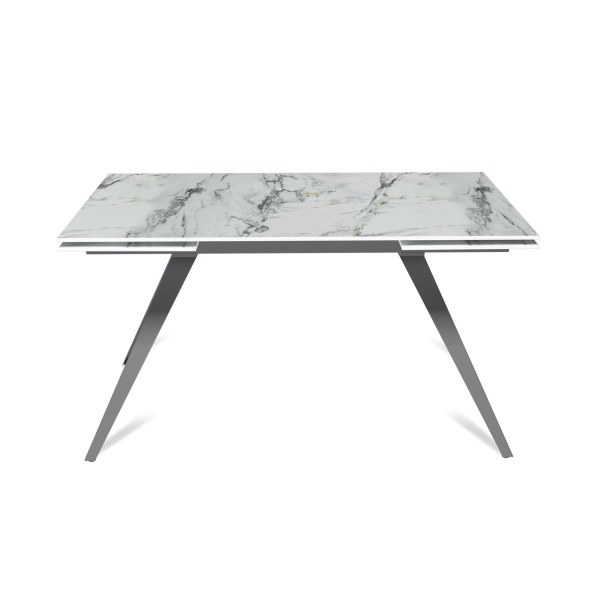 Стол раскладной Asti (140+40+40), керамика глянцевая Ice Jade от интернет-магазина IDODOM.RU