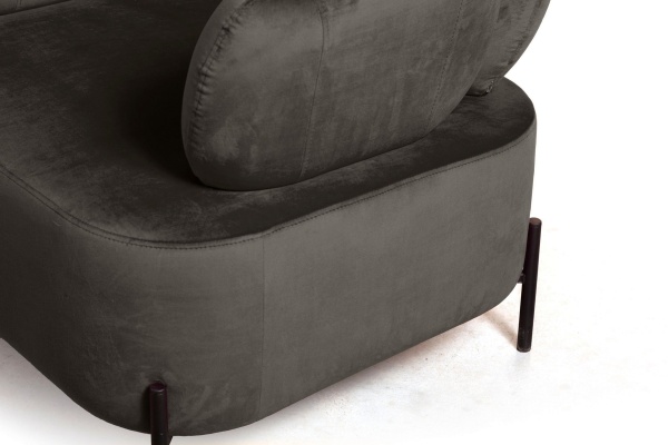 Кресло Dandy, бархат matte 80 серый от интернет-магазина IDODOM.RU