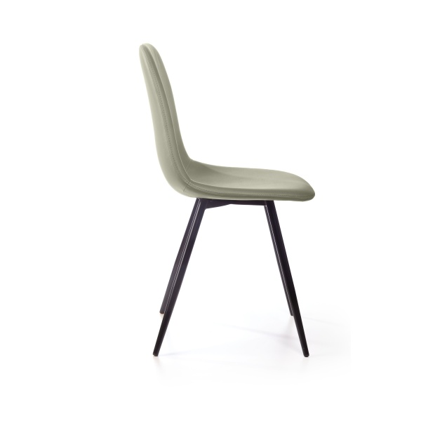 Стул Тед, нанокожа Palermo 03, серый от интернет-магазина IDODOM.RU