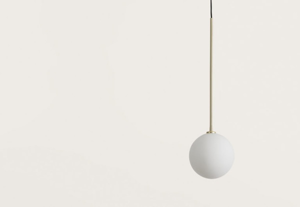 Подвесной светильник Ball латунный от интернет-магазина IDODOM.RU