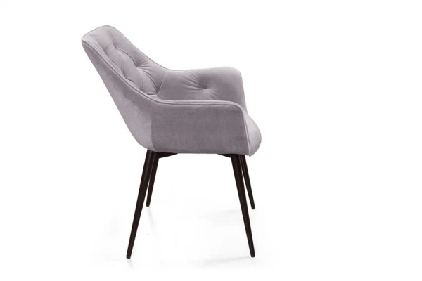 Стул Archi, бархат светло-серый 26, опора конус от интернет-магазина IDODOM.RU