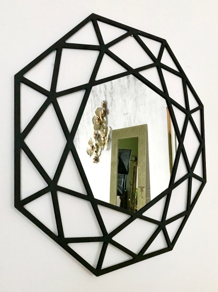 Зеркало Tissue Black от интернет-магазина IDODOM.RU