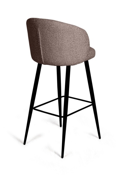 Стул полубарный Vito, букле коричневый / опора конус от интернет-магазина IDODOM.RU