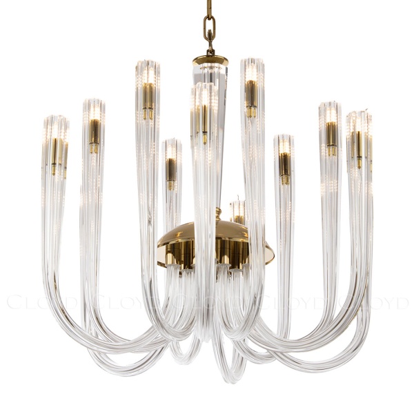 Люстра Cloyd AEDA C12 / Ø60 см - золото (арт.11661) от интернет-магазина IDODOM.RU